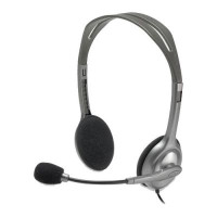 Logitech H110 Stereo Headset with 2*3pin jacks (981-000271)