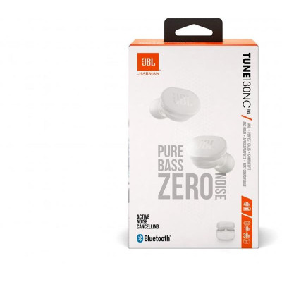 TWS JBL Tune 130NC White (JBLT130NCTWSWHT)