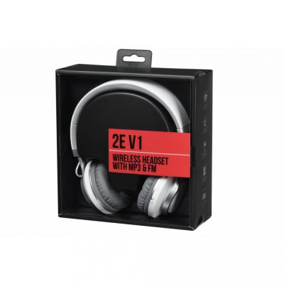 2E V1 ComboWay ExtraBass Wireless Over-Ear Mic White (2E-OEV1WWT)