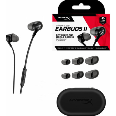 HyperX Cloud Earbuds II Black (70N24AA)
