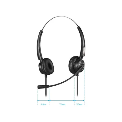 Sandberg USB Office Headset Pro Stereo Black (126-13)