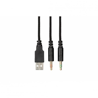 2E HG340 RGB 3.5mm Black (2E-HG340BK)