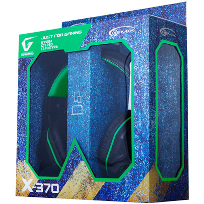 Gemix X-370 Black-green (X370green)
