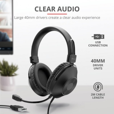 Trust Ozo Over-Ear (24132)