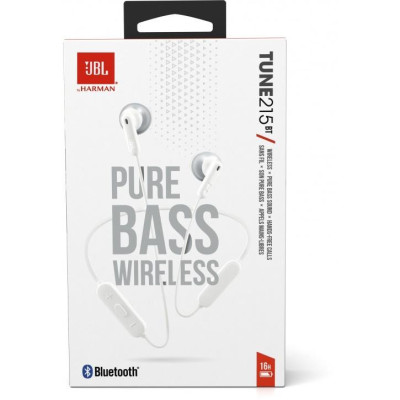JBL T215BT White JBLT215BTWHT
