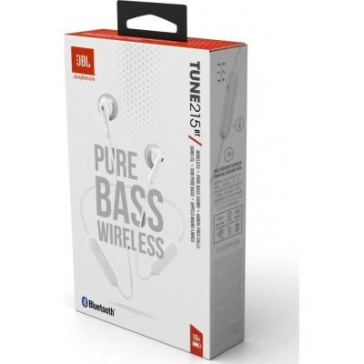 JBL T215BT White JBLT215BTWHT