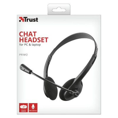 Trust Primo Chat 3.5mm BLACK (21665)