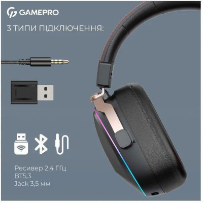 GamePro Asgard Valkyria RGB Tri-mode Black (HSW249)