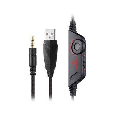 REAL-EL GDX-7650 Black-red (EL124100043)