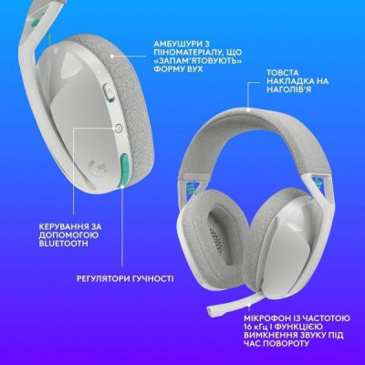 Logitech G321 Lightspeed Wireless White (981-001569)
