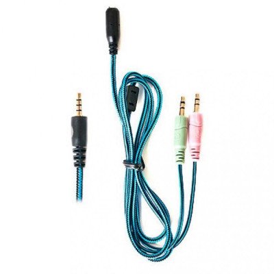 REAL-EL GDX-7500 Black-Blue (EL124100015)