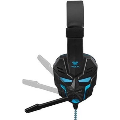 AULA Prime Basic Gaming Headset Black/Blue (6948391232768)