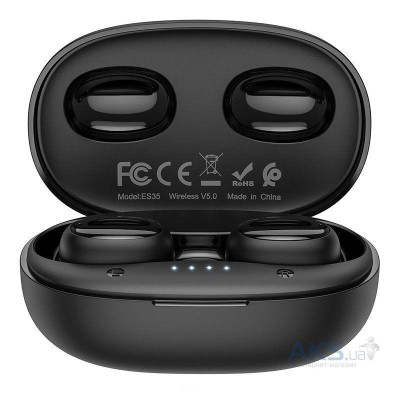 Hoco ES35 BREEZY AIRDOTS BLACK (4199-01)