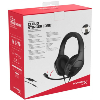 HyperX Cloud Stinger Core PC Black (HX-HSCSC2-BK/WW)