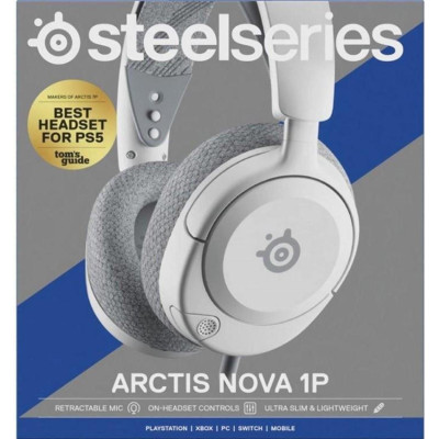 SteelSeries Arctis Nova 1P White (61612)