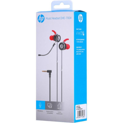HP DHE-7004 Gaming Headset Red (DHE-7004RD)
