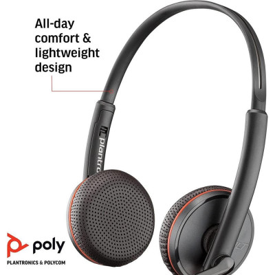 POLY BlackWire C3225 USB-C HS Stereo Black (8X229A6)