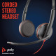 POLY BlackWire C3225 USB-C HS Stereo Black (8X229A6)