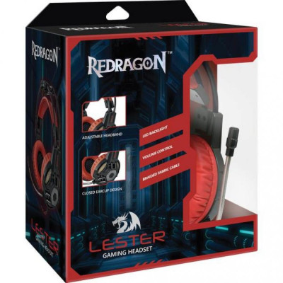 Redragon Lester Black-Red (64541)