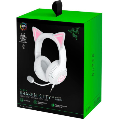 Razer Kraken Kitty V2 White (RZ04-04730600-R3U1)