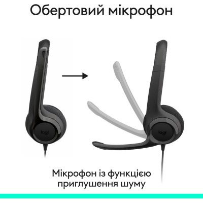 Logitech H390 USB-C Black (981-001576)