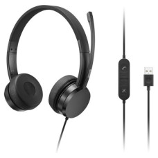 Lenovo USB-A Wired Stereo On-Ear Black (4XD1K18260)