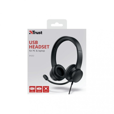Trust Rydo On-Ear USB Black (24133)