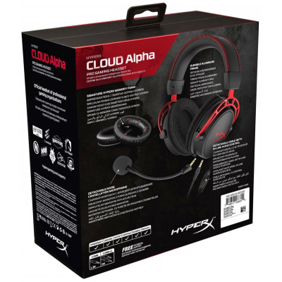 HyperX Cloud Alpha (HX-HSCA-RD)