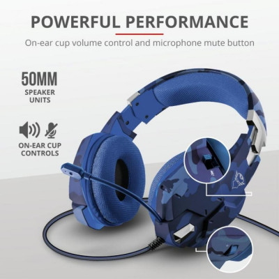 Trust GXT 322B Carus Gaming Headset for PS4 (23249)