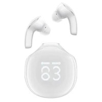 TWS Acefast T9 Crystal Enamel White