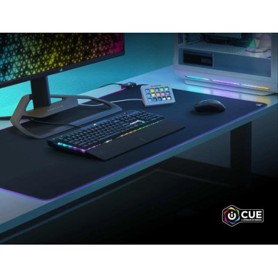 Corsair MM700 RGB Cloth Gaming Mouse Pad Extended 3XL Black (CH-9417080-WW)