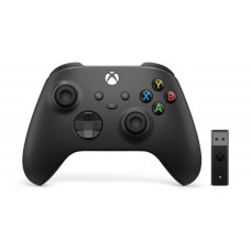 Microsoft Xbox Series X | S Wireless Controller Carbon Black + Wireless Adapter for Windows (1VA-00002)