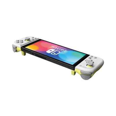 Hori Split Pad Compact for Nintendo Switch Light Grey x Yellow (NSW-373U)
