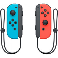 Nintendo Joy-Con Neon Red/Neon Blue Pair (45496430566)