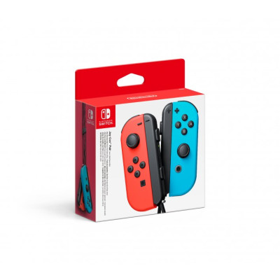 Nintendo Joy-Con Neon Red/Neon Blue Pair (45496430566)