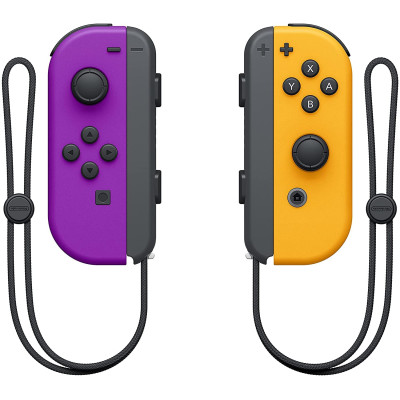 Nintendo Joy-Con Purple Orange Pair