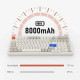 MCHOSE K99 V2 RGB Mechanical Icy Creamsicle Switch Wireless (MC-K99V2-4) Sky Blue