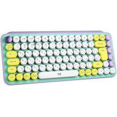 Logitech POP Keys Wireless Mechanical Keyboard With Emoji Keys Daydream Mint (L920-010736)
