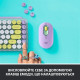Logitech POP Keys Wireless Mechanical Keyboard With Emoji Keys Daydream Mint (L920-010736)