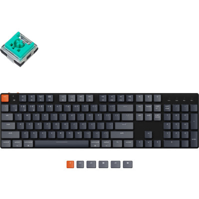 Keychron K5SE 104 Key Optical Mint White Led Hot-Swap WL UA Black (K5SED5_KEYCHRON)