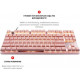 Motospeed GK82 Outemu Red USB/Wireless Pink (mtgk82pmr)