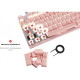 Motospeed GK82 Outemu Red USB/Wireless Pink (mtgk82pmr)