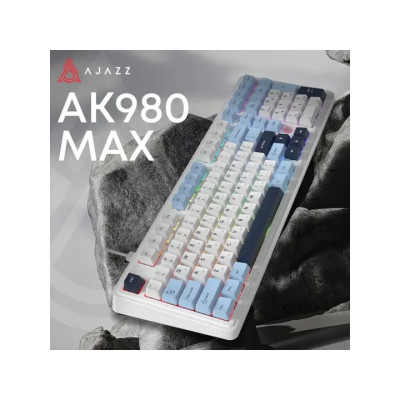 Ajazz AK980 Max Magnetic Switch Blue/White/Dark Blue (AK980-MAX-M-BWDB)
