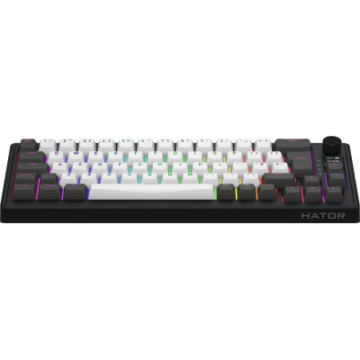 HATOR Skyfall 65 PRO Wireless Grey-Black UK-ISO Silent Switches (HTK4160EU)