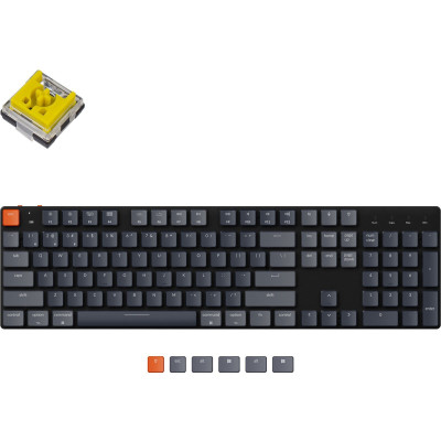 Keychron K5SE 104 Key Optical Banana White Led Hot-Swap WL UA Black (K5SED4_KEYCHRON)