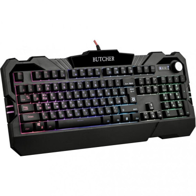Defender Butcher GK-193DL RGB USB Black (45193)