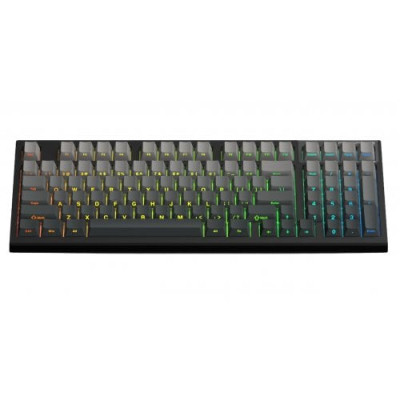 FL ESPORTS FL980 V2 Wireless South LED Kailh Box Blueberry Ice Cream (FL980V2-3960) Black Carbon