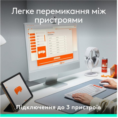 Logitech Pop Icon Keys Off White (920-013072)