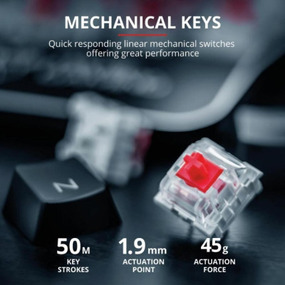 Trust GXT 877 Scarr Mechanical USB Black (23723)