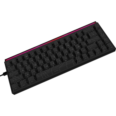AJAZZ NK68 Red Switch Black (NK68-R-S-B)